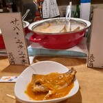 はなしのぶ - 私の注文サバの、みそ、みそ煮…なぞなぞの答え→味噌とコチュジャンのみそ煮でーす。美味！