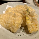 横浜くるわ - 「とうもろこし 天ぷら（税込￥780）」