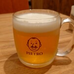 ピエトロ - 生ビール：638円