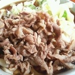 手打うどん 山椒 - 肉の嵐じゃあ！