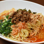 Sichuan Dandan Noodles [Soupless Dandan Noodles] (Sesame Flavor)