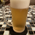 ポジティブ居酒屋 思いやり - 生ビール エビス（638円）税込