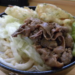 山崎家うどん - 肉天うどん