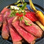 クードクール - 備前牛のグリエ（処女肉）2900円