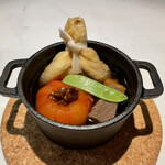 Spice & Dining KALA - イベリコベジョータと若松トマトのおでん、おもちピンダルー