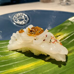 Spice & Dining KALA - あおりいか 天寿し風