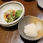 Ryouma - ゴマサバ（一口サイズ白飯を添えて）