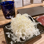 とんかつ 乃ぐち - 口当たりの良いキャベツ