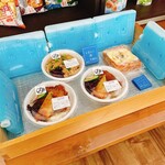 ミルヒビカフェ - 丼が３つのみ(´；ω；`)