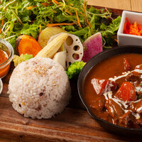 ごろごろお野菜の濃厚牛タンシチュープレート