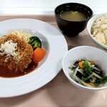 練馬区職員レストラン Ra dish - Aランチ（玄米）小鉢追加