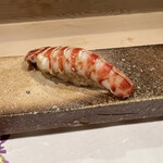 うを徳 - 車海老のにぎり