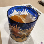 うを徳 - 水菓子（マンダリンオレンジ・佐藤錦・マンゴー・柑橘・寒天）