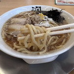 Michi No Eki Kugami - 麺は太麺