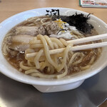 道の駅 国上 - 麺は太麺