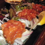 和屋 - 生カキのサルサソース添え