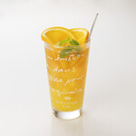 オレンジアイスティー