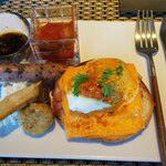 森羅 - 朝食時にお代わりしたプレートです。