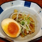 俺の中華たなか家 - 「サービスおつまみ」をパチリと♯