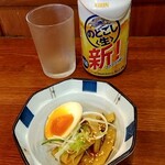 俺の中華たなか家 - 「のどごし生」が「サービスおつまみ」と共に着缶＼(^o^)／