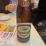 もつやき 登運とん - 麒麟ラガービール大瓶　税込690円 