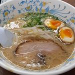 博多 龍龍軒 - 龍龍軒味玉ラーメン600円