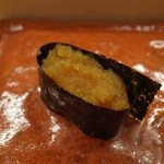 伊勢鮨 - 十三貫目　氷下魚の子（こまい）　根室