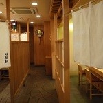 伊勢鮨 - 店内の様子