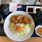 レストラン くるみ - ヒレカツ定食