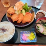 ビッグバーン - デミグラスソース　トンカツ定食