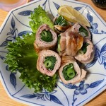 Sousakuryouri Tsukushi - 九条ネギ豚肉巻焼