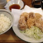 やき鳥 宮川 - 唐揚げ定食
