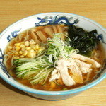 Midori tei - 山形名物冷たいスープのラーメンです。ひんやりヘルシーメニューです。