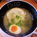 ラーメンにっこう - 鶏白湯塩