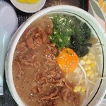 虎ぁ台所 - 牛すきラーメン850円