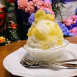 慈げん - ミルクにメロン(小盛)