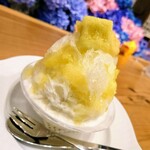 慈げん - ミルクにメロン(小盛)