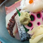 富士寿司 - いろんな種類の魚が食べられます