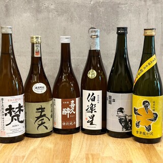 歡迎對比著品嘗種類豐富的日本酒!喜歡喝酒的人也可以暢飲◎