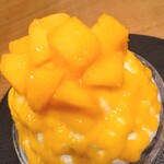 慈げん - ミルクにマンゴー