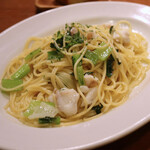 Taberuna Kinta - 日替わりパスタ:真鯛と小松菜のオイルソース