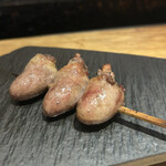 焼鳥 山もと - ハツ