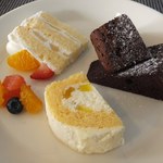 ラザニアセットにプラス300円でこのデザート付が！