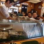 魚がし寿司 - 2013.08店内