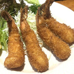 居食屋 わいるどふぁーむ  - 大好きなエビフライ