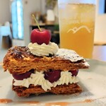 My Home Coffee, Bakes, Beer - ■アメリカンチェリーのミルフィーユ