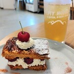 My Home Coffee, Bakes, Beer - ■アメリカンチェリーのミルフィーユ