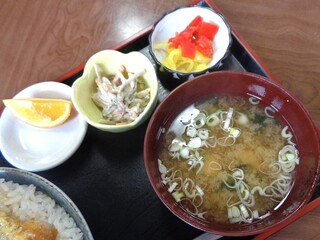 Yanagishokudou - 味噌汁 ＆ 副菜類