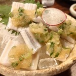 虎丸 - 穴子の冷しゃぶ　食感よくてめちゃくちゃ美味しい