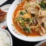 餃子の王将 - 豚辛ラーメンフェアセットＢ